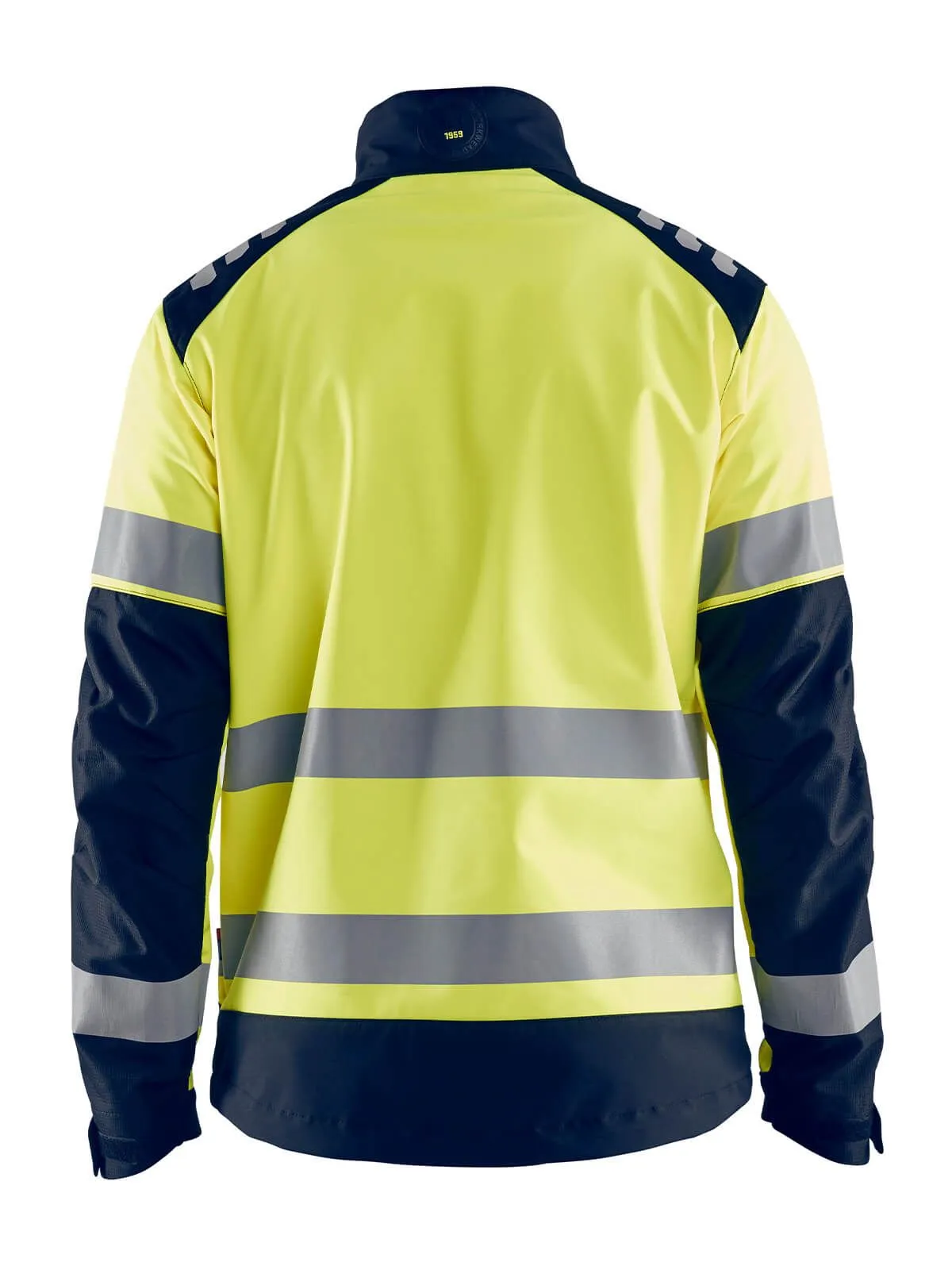 4497-2513 High Vis Work Jacket Softshell - Blåkläder