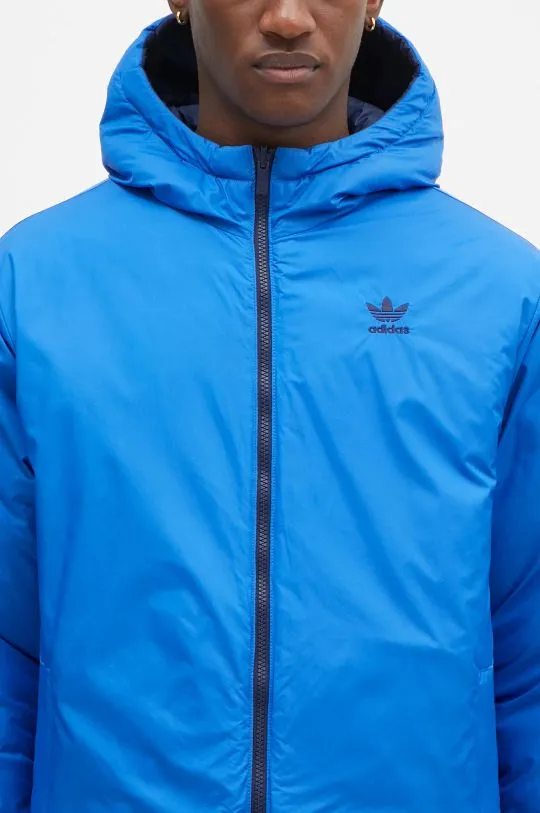 adidas Originals reversible jacket Adicolor Reversible Jacket men's navy blue color JD9073