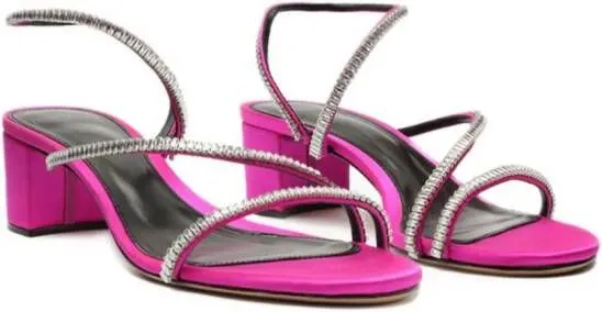 Alexandre Birman Polly Zircone 60 sandals Pink