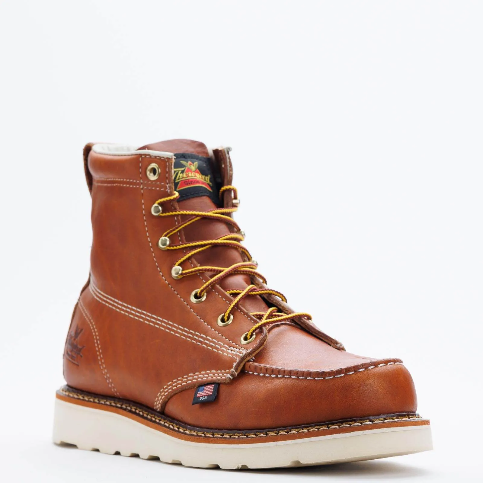 American Heritage - 6 Tobacco Moc Toe - MAXwear Wedge (Soft Toe)