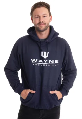 Batman - Wayne Industries Logo Navy - Hoodie