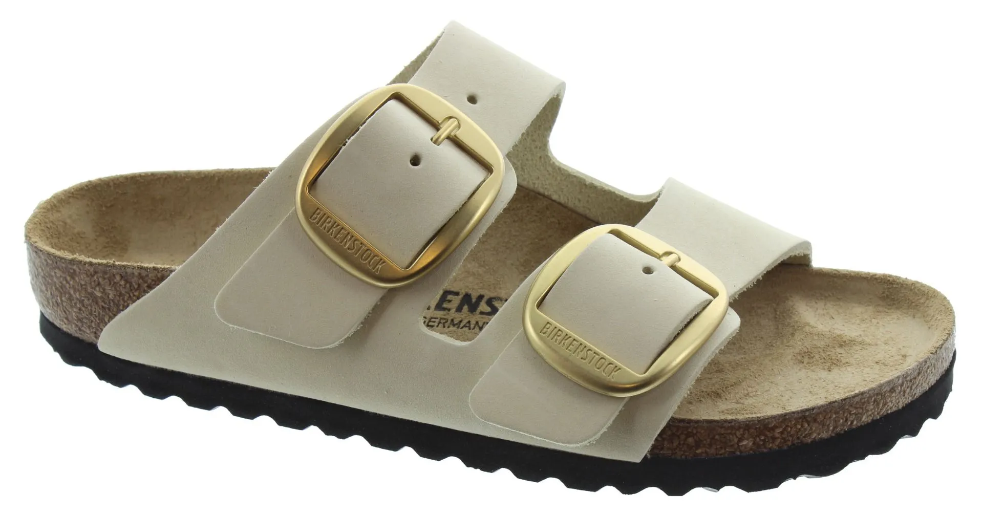 BIRKENSTOCK Ladies Arizona Big Buckle Sandals In Cream