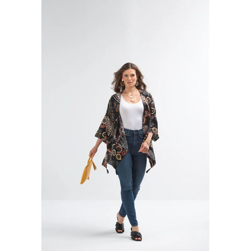 Bold Blooms Wrap, 2 Styles, Simply Noelle