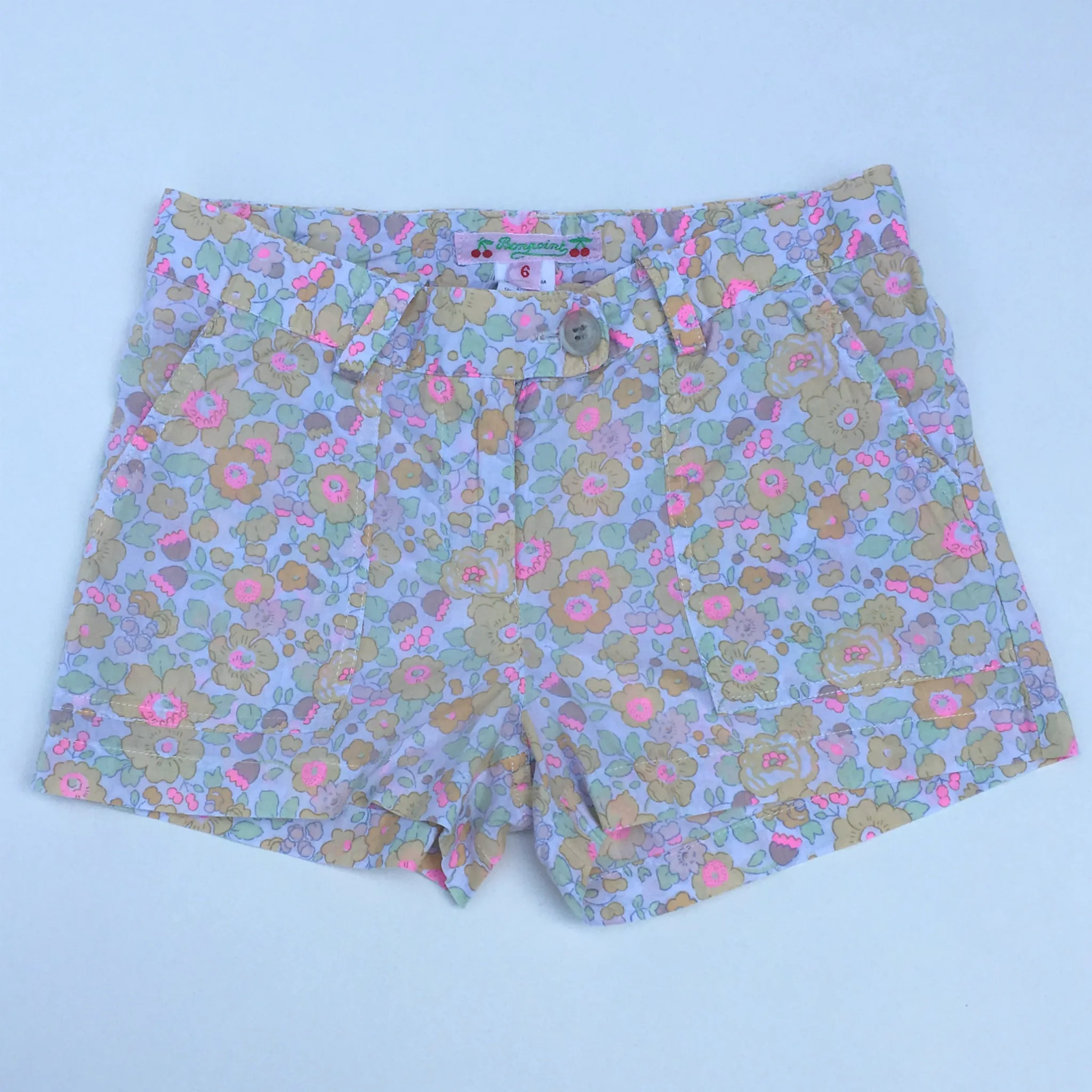 Bonpoint Betsy Liberty Print Shorts