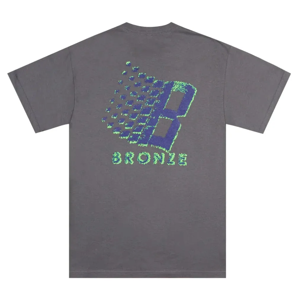 Bronze 56k B-Logo T-Shirt Charcoal