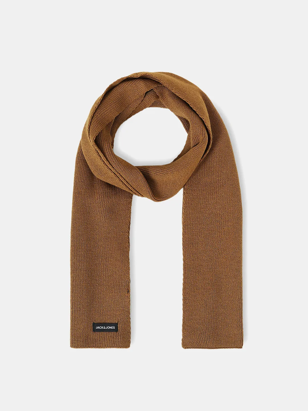 Brown Knitted Scarf