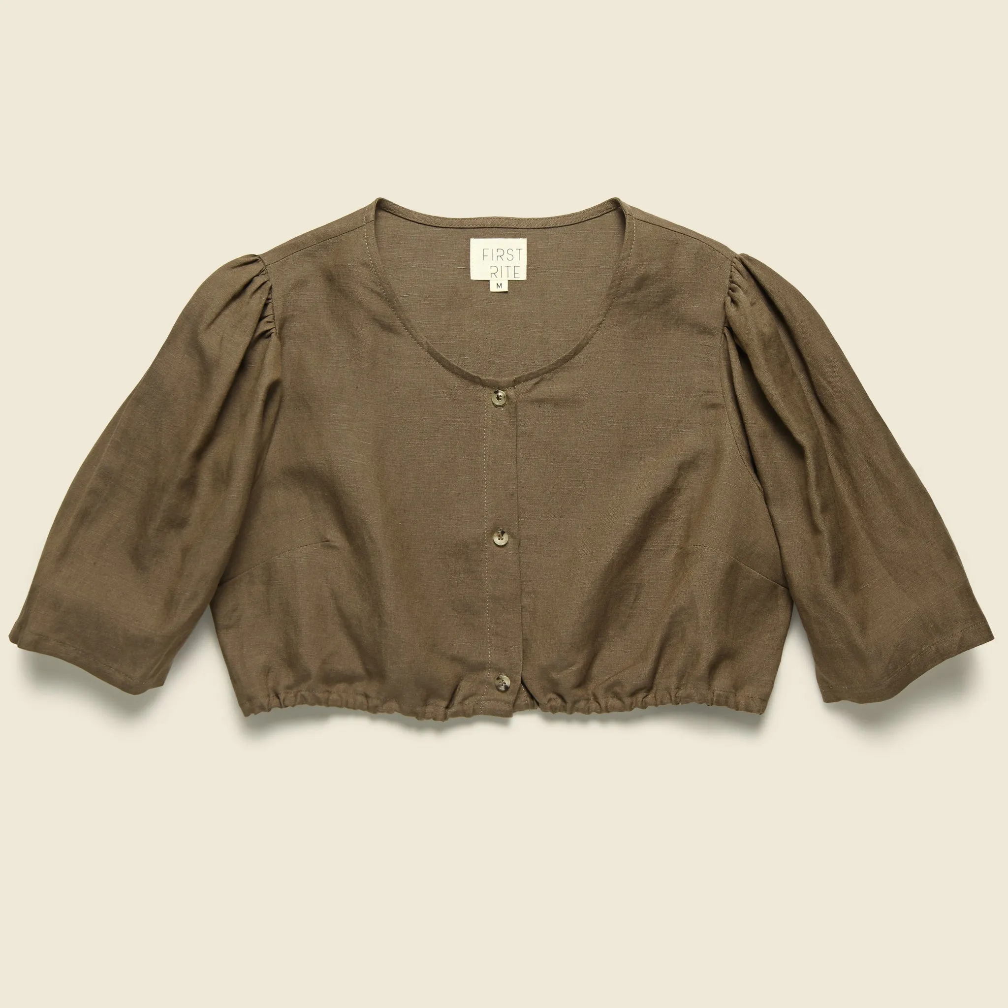 Button Blouse - Cocoa