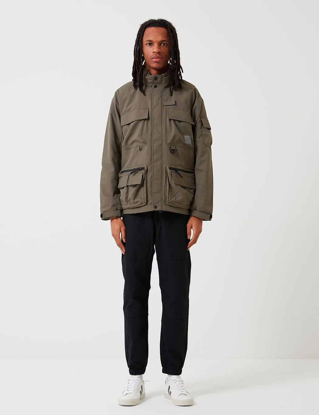 Carhartt-WIP Elmwood Jacket (Stretch) - Moor Green