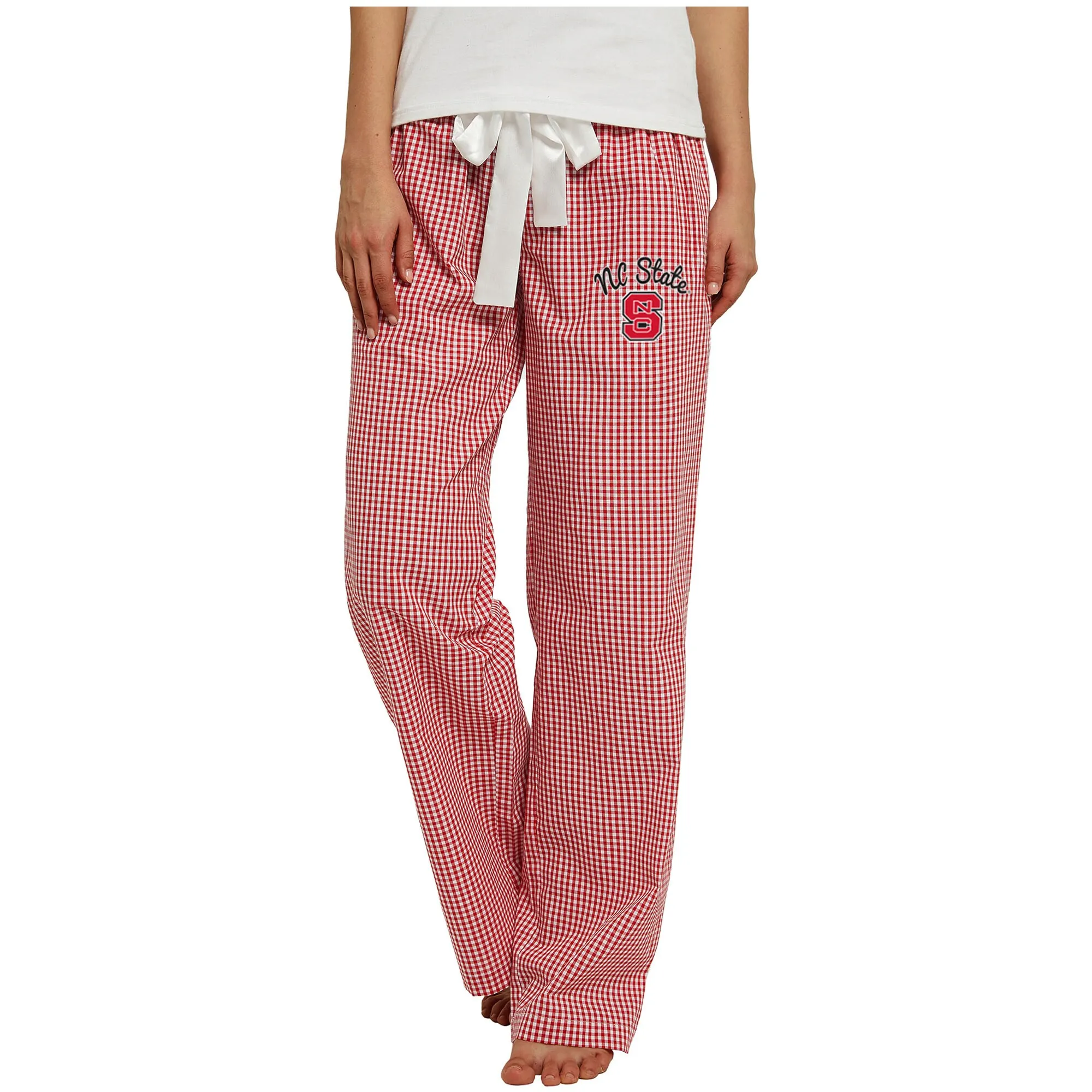 Concepts Sport NC State Wolfpack Women's Red/White Tradition Lightweight Lounge Pants