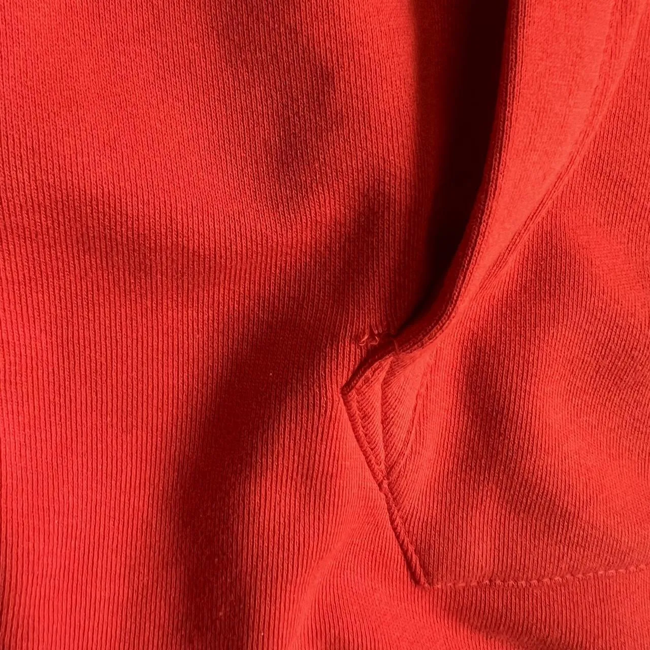 CP company red pullover hoodie