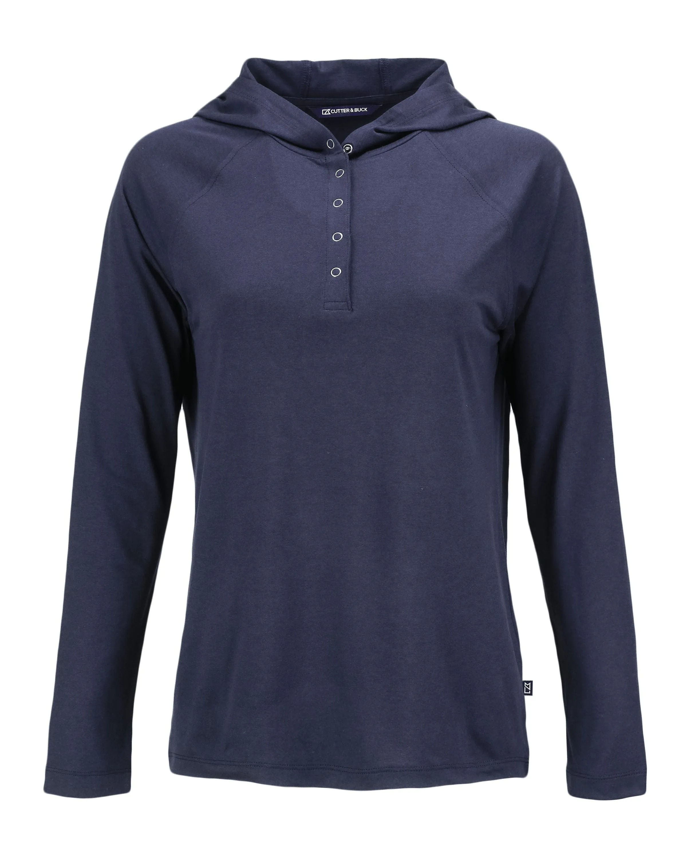 Cutter & Buck Coastline Epic Comfort Eco Recycled Ladies Hooded Shirt