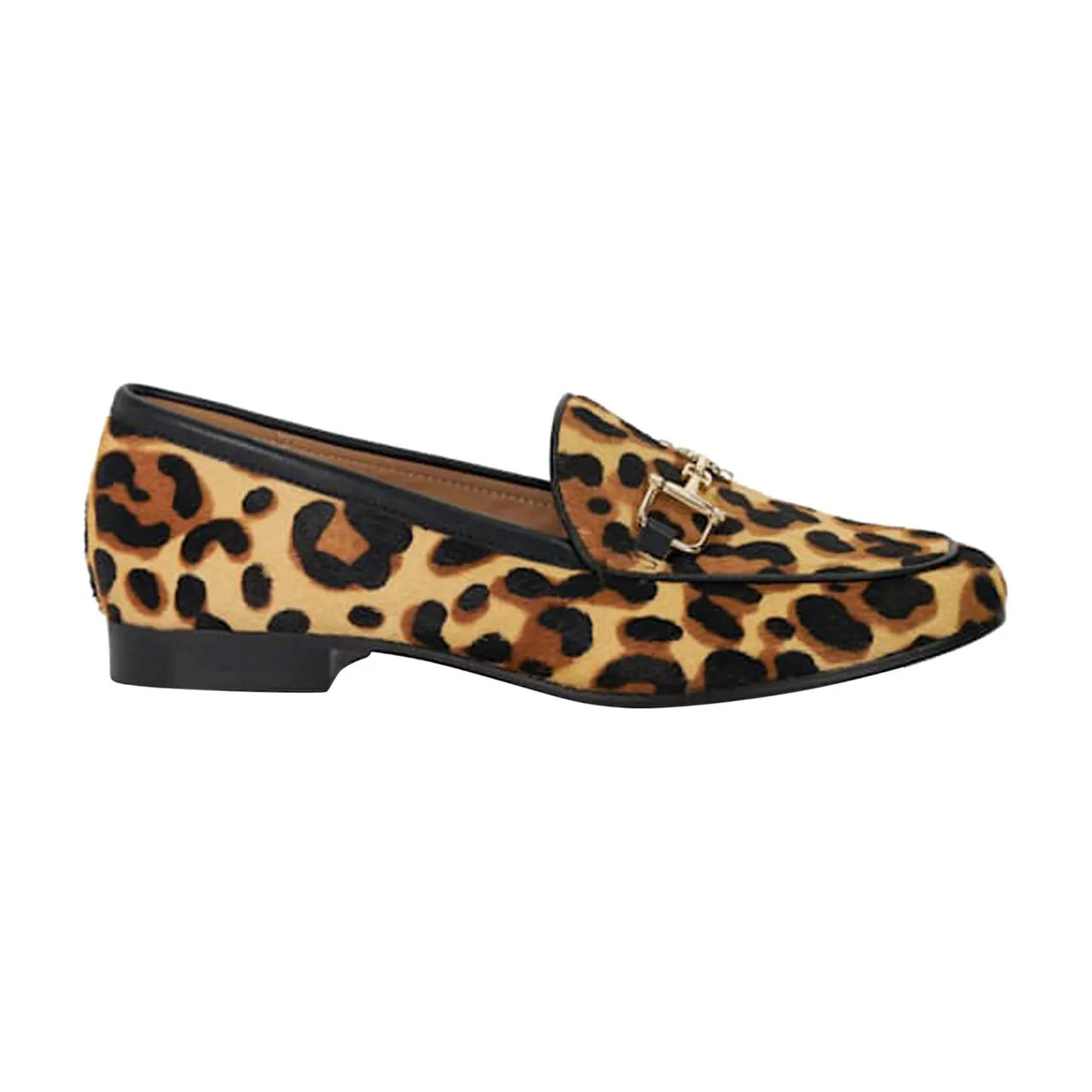 DUNE LONDON Glair Leopard Loafers - Multi