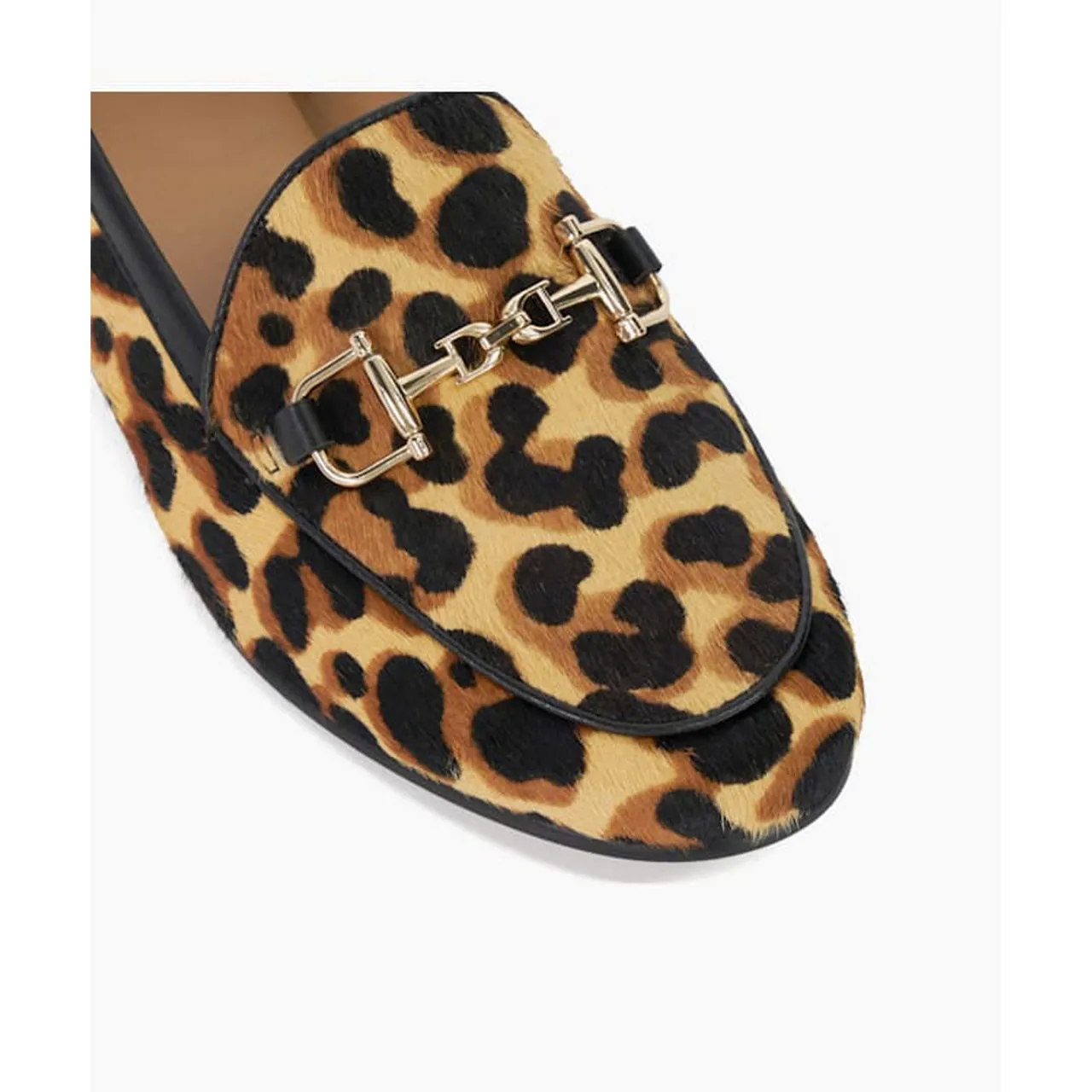 DUNE LONDON Glair Leopard Loafers - Multi