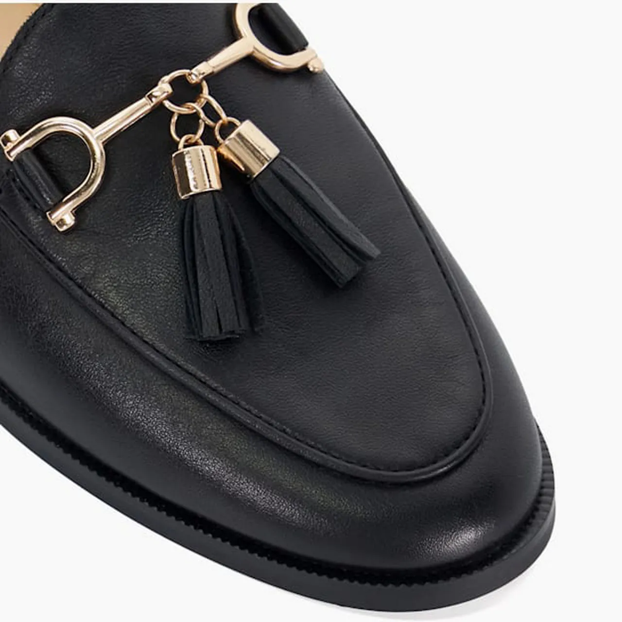 DUNE LONDON Graysons 2 Tassel Loafers - Black