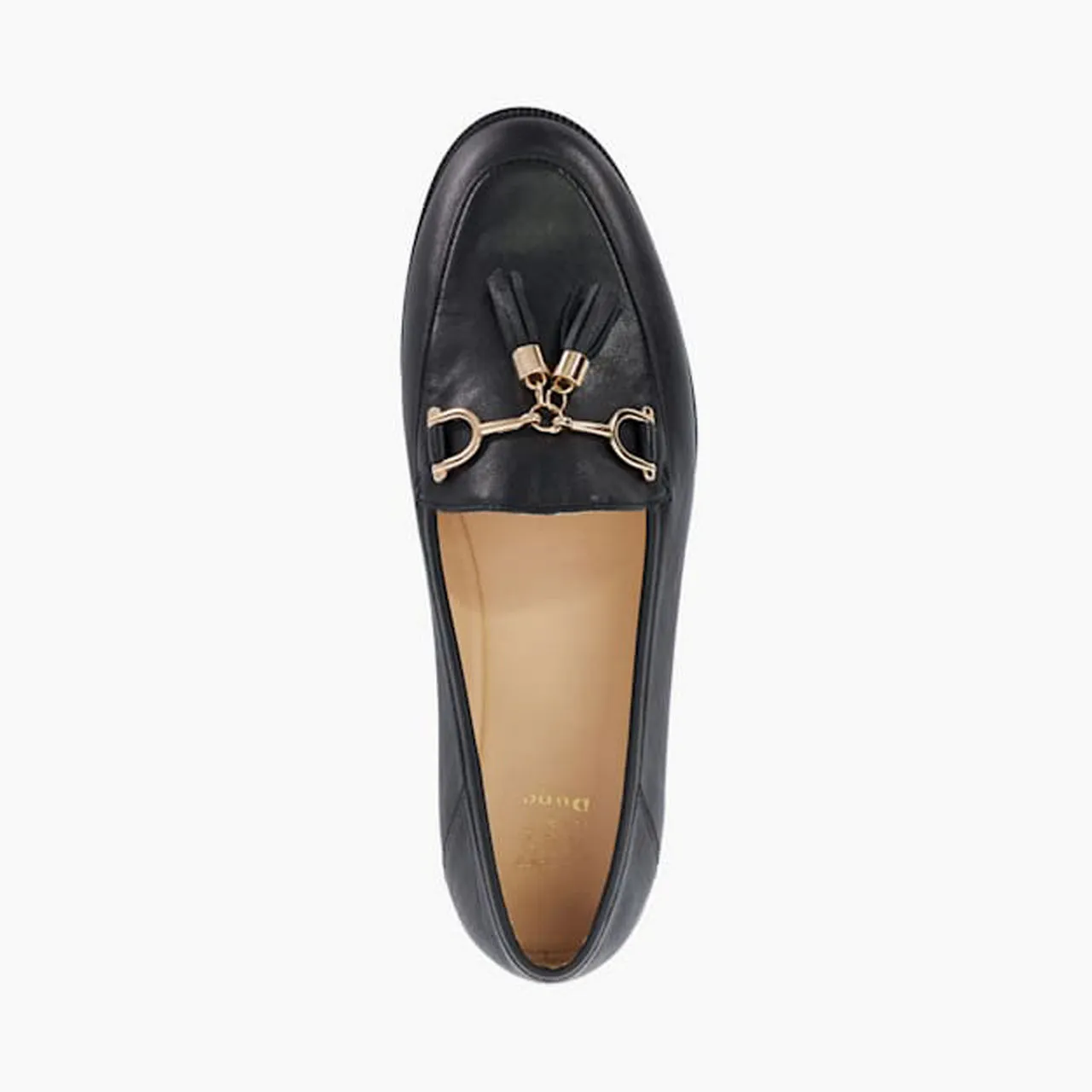 DUNE LONDON Graysons 2 Tassel Loafers - Black