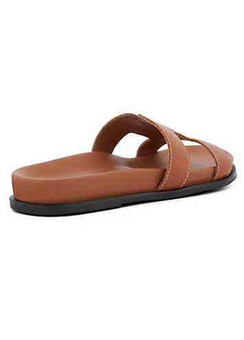 Dune London Loupa Footbed Flat Sandals | Grattan