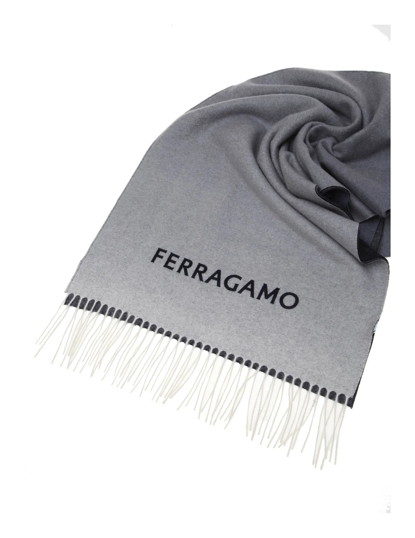 FERRAGAMO SCARF IN CASHMERE NUANCE SHADED EFFECT