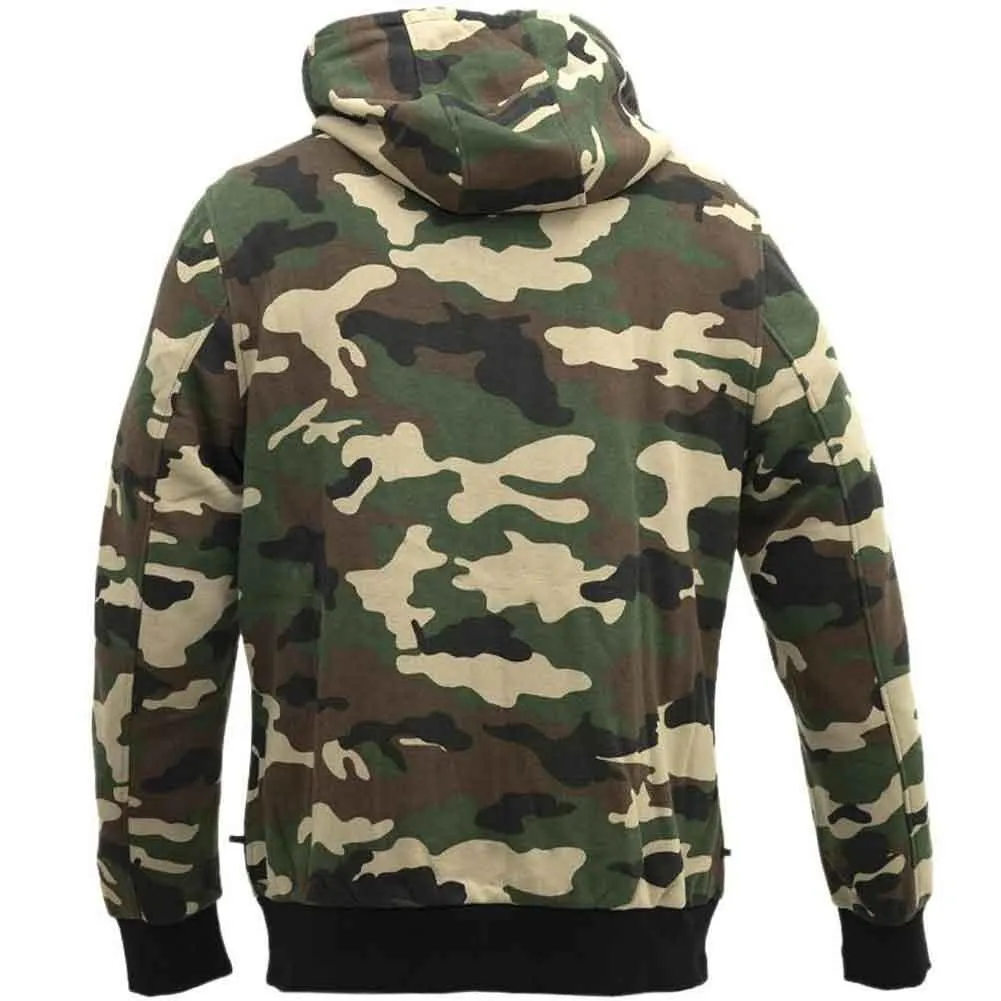 First Mfg Mens Camo Hooded Sweatshirt