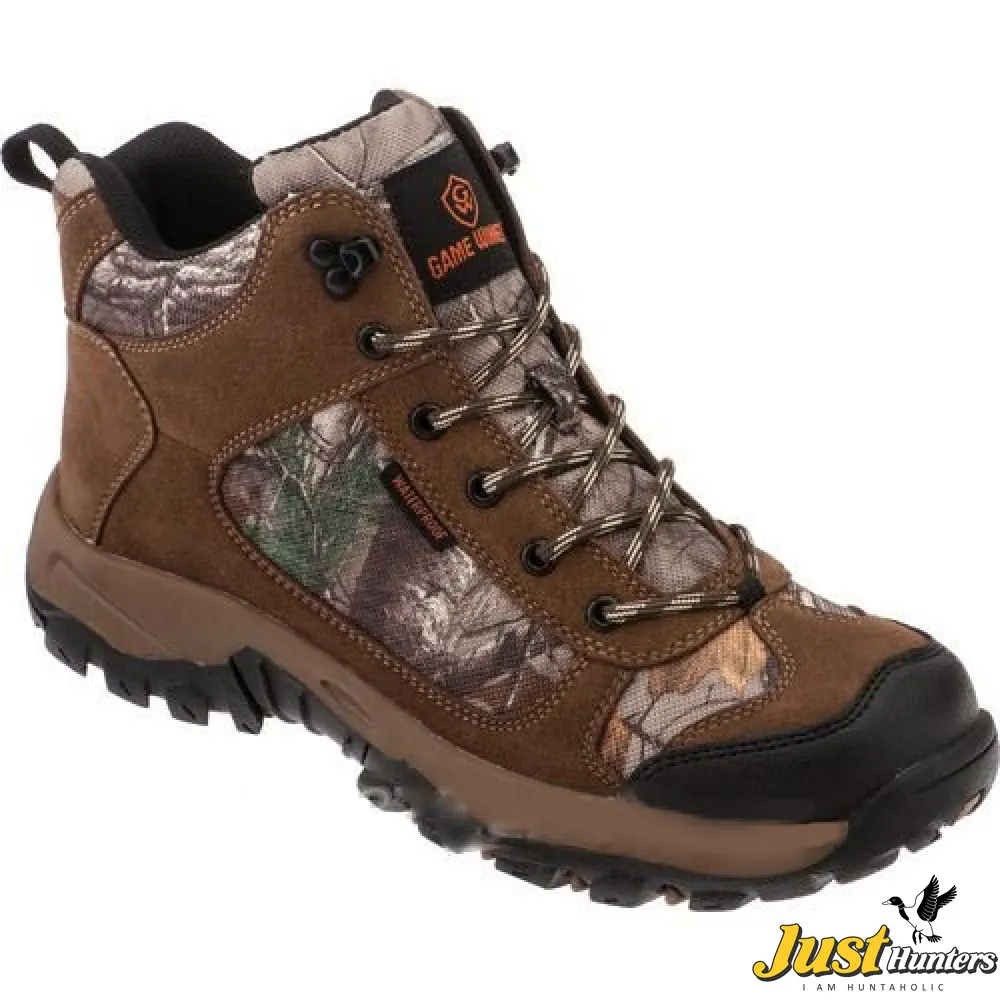 Game Winner Waterproof Realtree Camo Run N Gun IV Hunting Boots