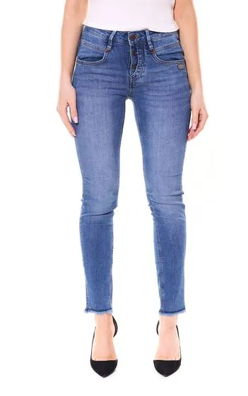 GANG JEANS Medina jeans skinny pantaloni cropped in denim da donna slim fit 35179327 blu