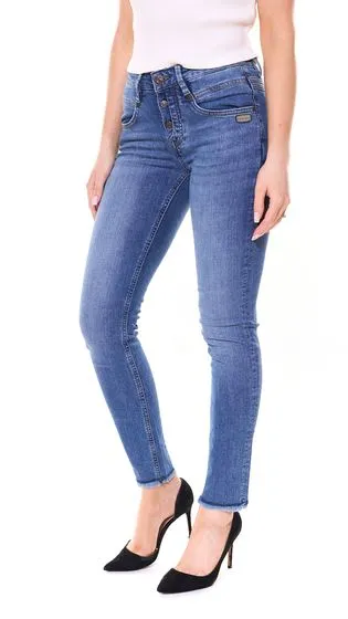 GANG JEANS Medina jeans skinny pantaloni cropped in denim da donna slim fit 35179327 blu