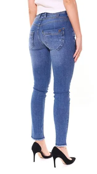 GANG JEANS Medina jeans skinny pantaloni cropped in denim da donna slim fit 35179327 blu