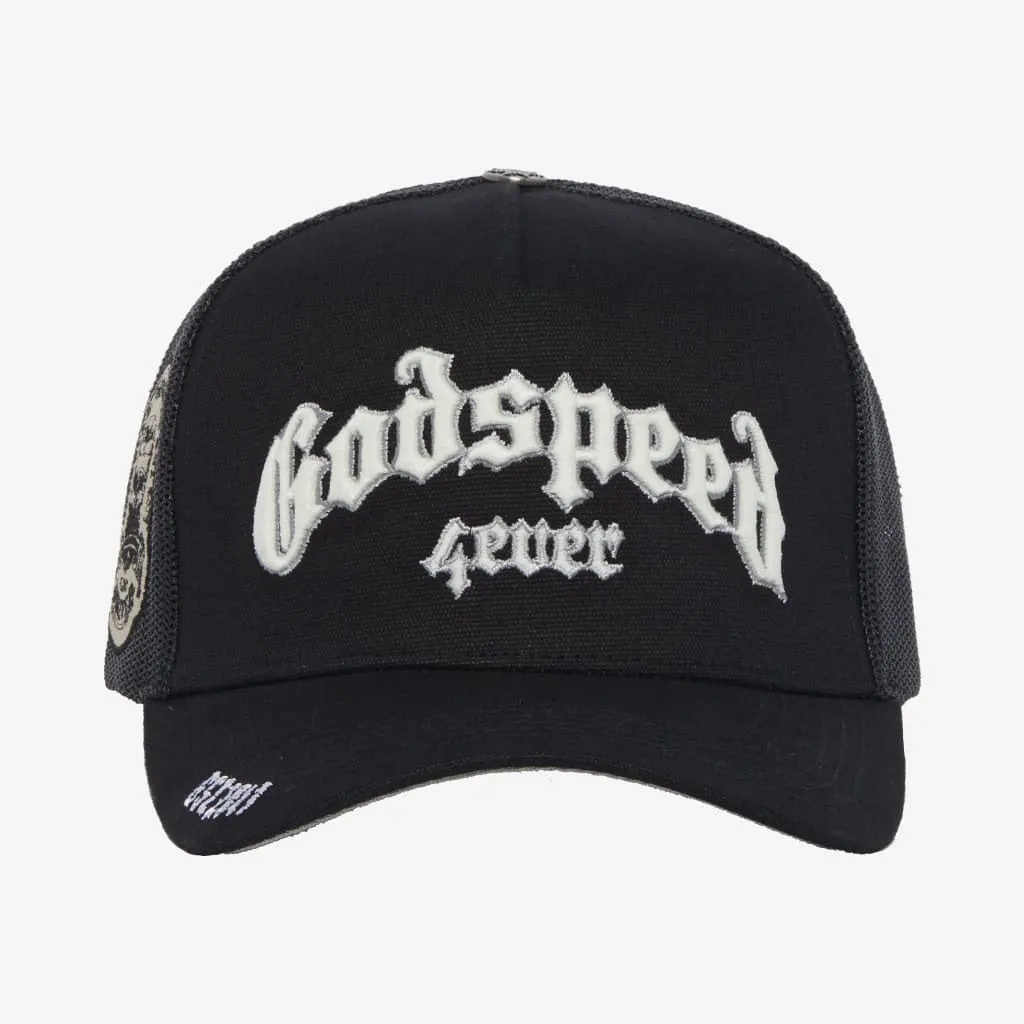 GodSpeed - Forever Trucker Hat - Black