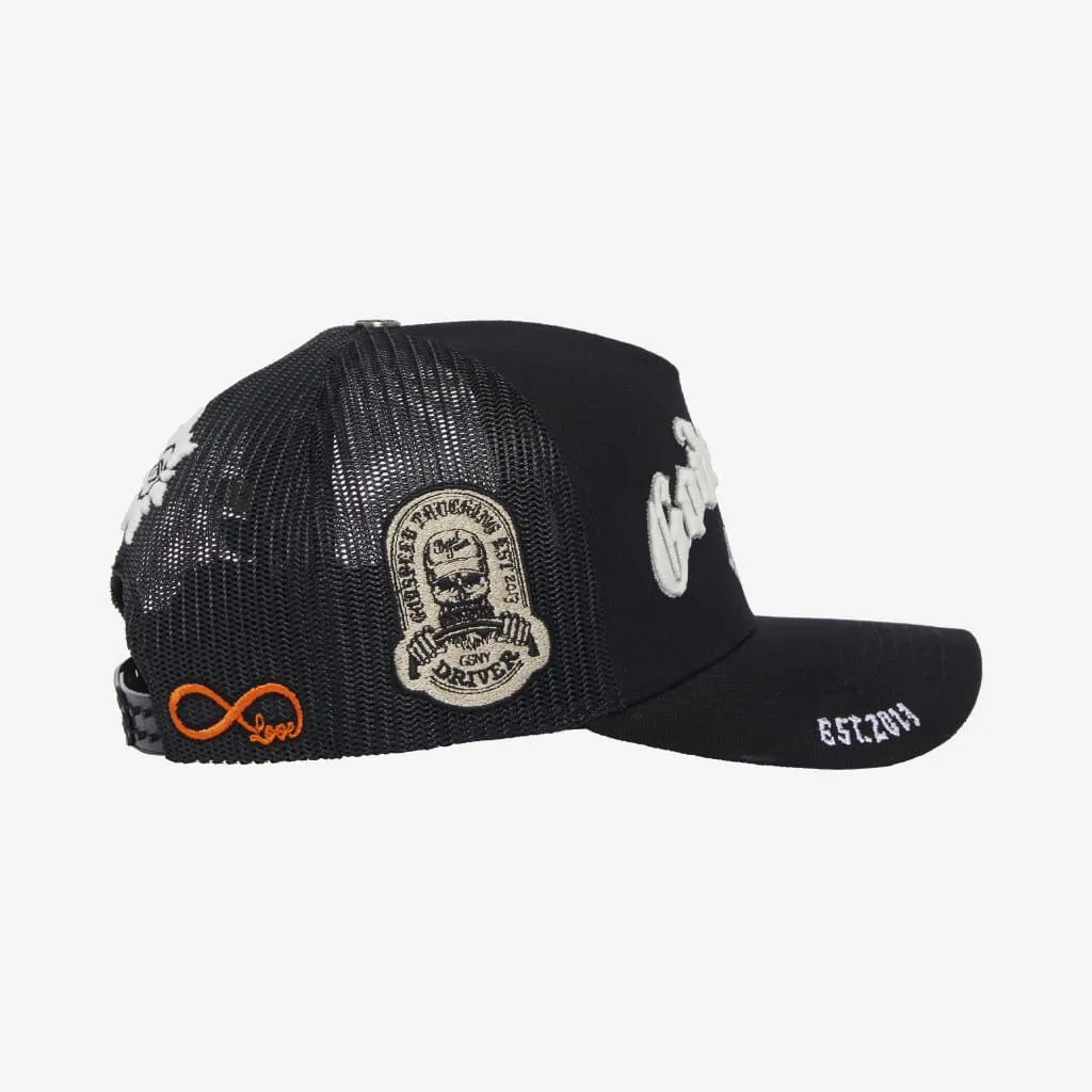 GodSpeed - Forever Trucker Hat - Black