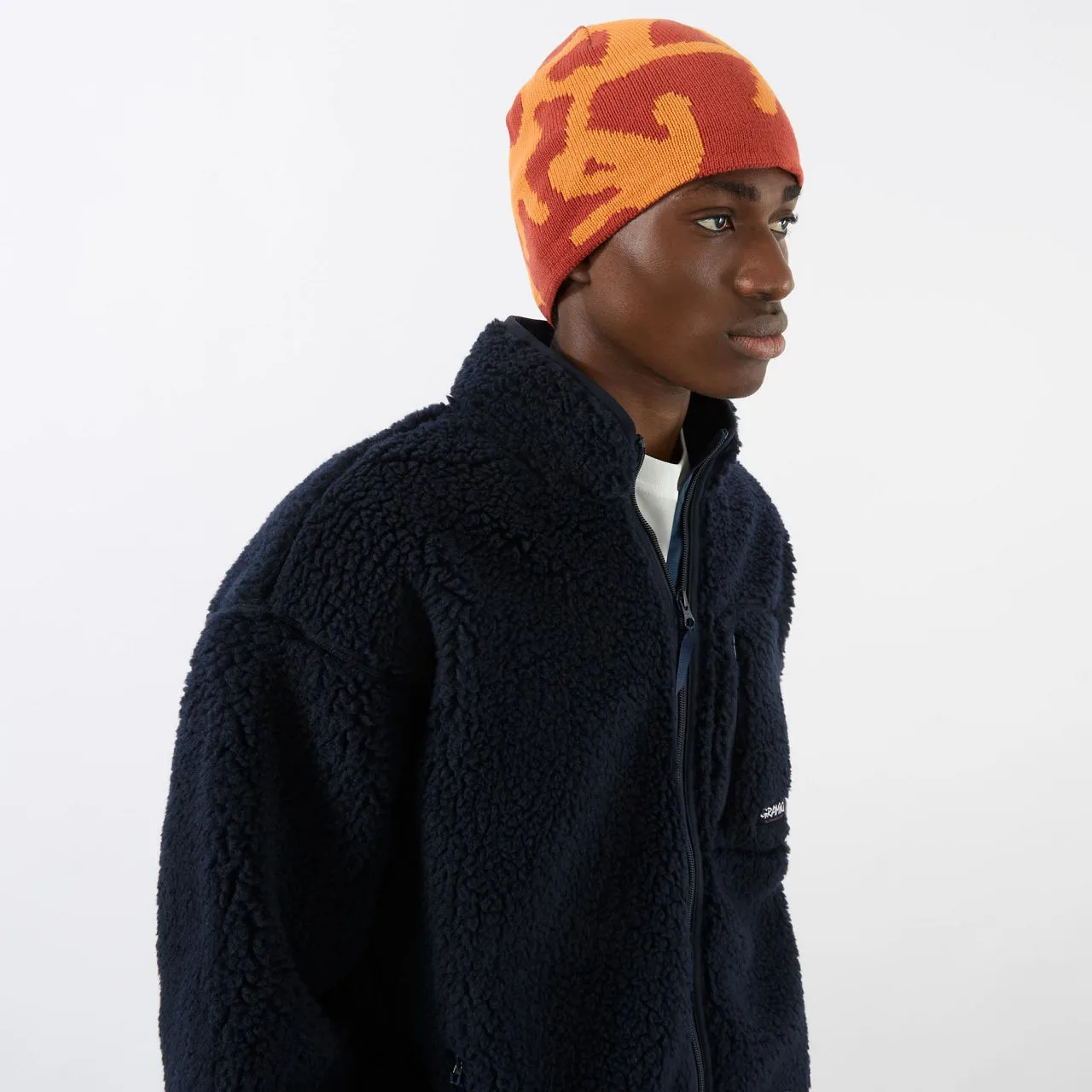 GRAMICCI Burly Runningman Beanie Hat - Burnt Orange