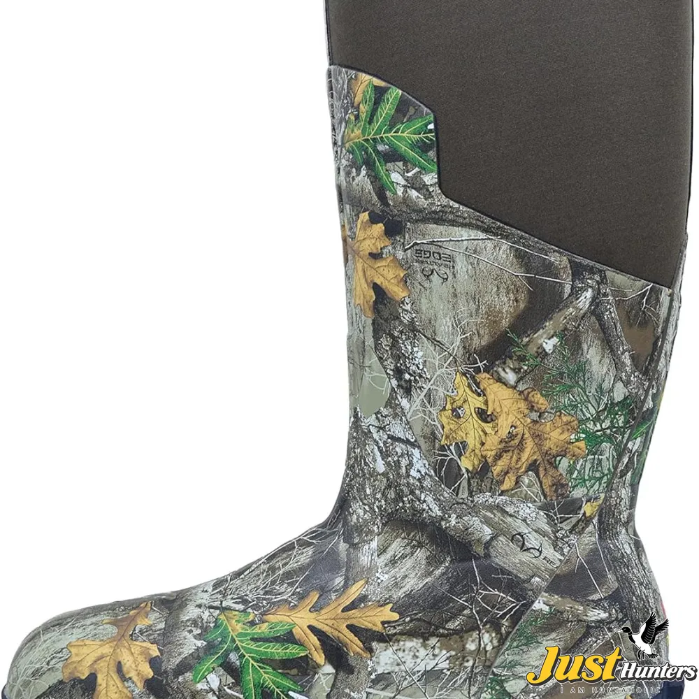 Habit Outdoor Realtree Men’s 800gram Insulated 15" Waterproof Rubber Boots