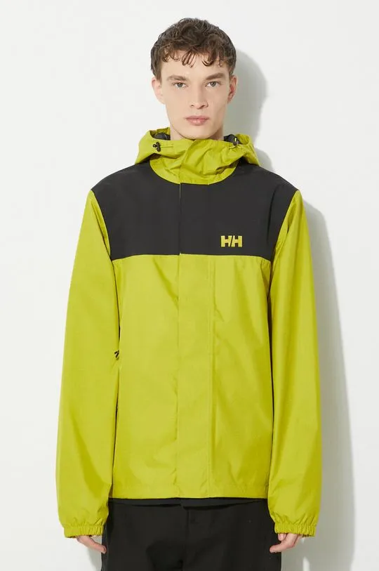 Helly Hansen jacket VANCOUVER men's green color