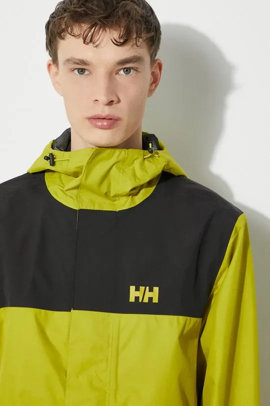 Helly Hansen jacket VANCOUVER men's green color