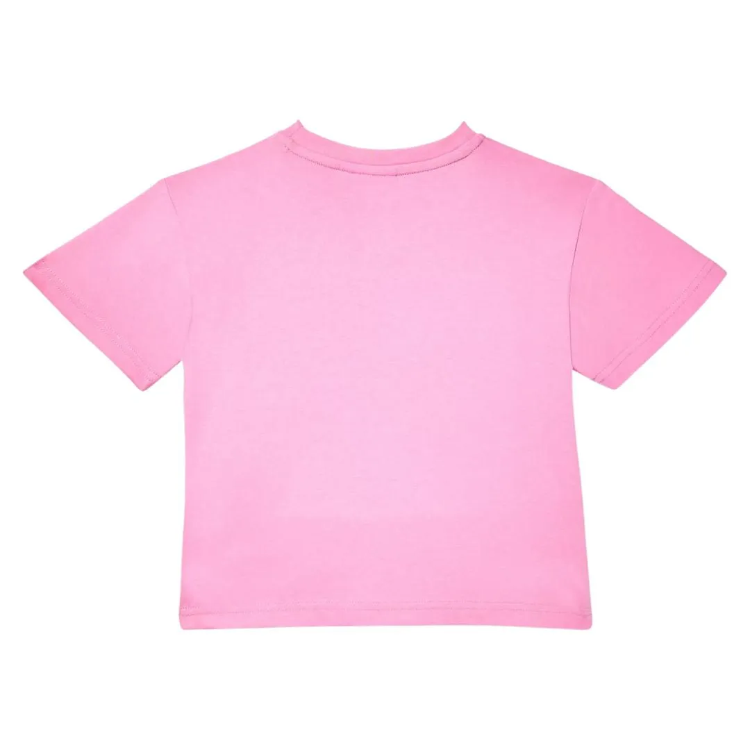 Hugo T-Shirt Heart Logo Pink