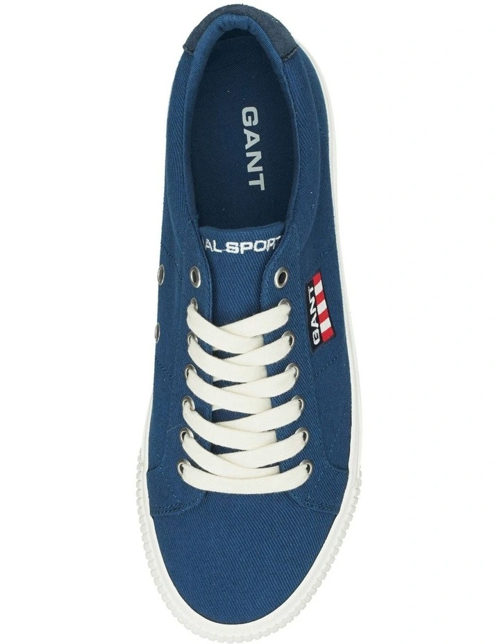 Jaqco Twill Sneaker in Blue