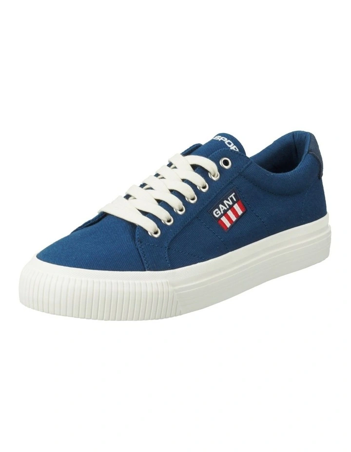 Jaqco Twill Sneaker in Blue