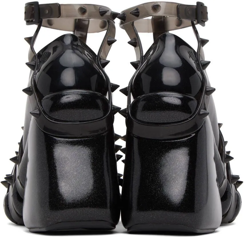 Jean Paul Gaultier Black Melissa Edition Punk Love Heels