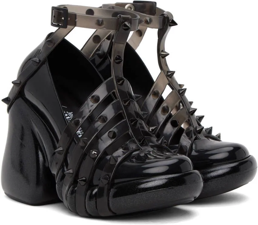 Jean Paul Gaultier Black Melissa Edition Punk Love Heels