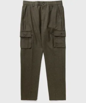 Les Deux Les deux como reg wool cargo suit pants