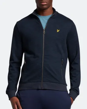 Lyle & Scott Slub Track Jacket Dark Navy