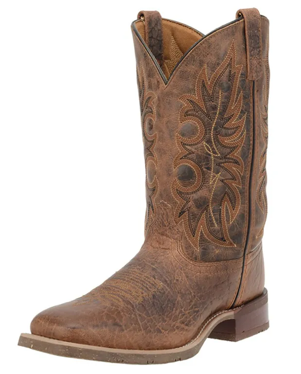 Men's Laredo Rustic Rancher Stockman's Boots