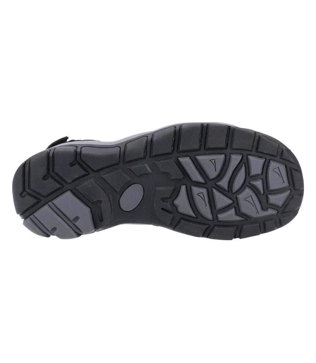 Mens peru sandals black Hush Puppies