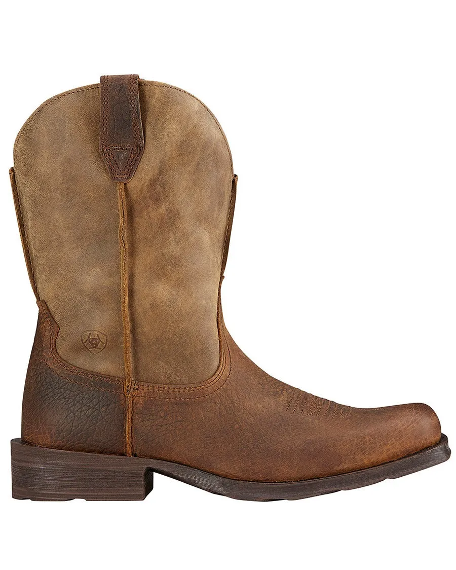 Mens Rambler Square Toe Boots