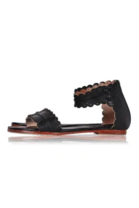 Midsummer Sandals in Black