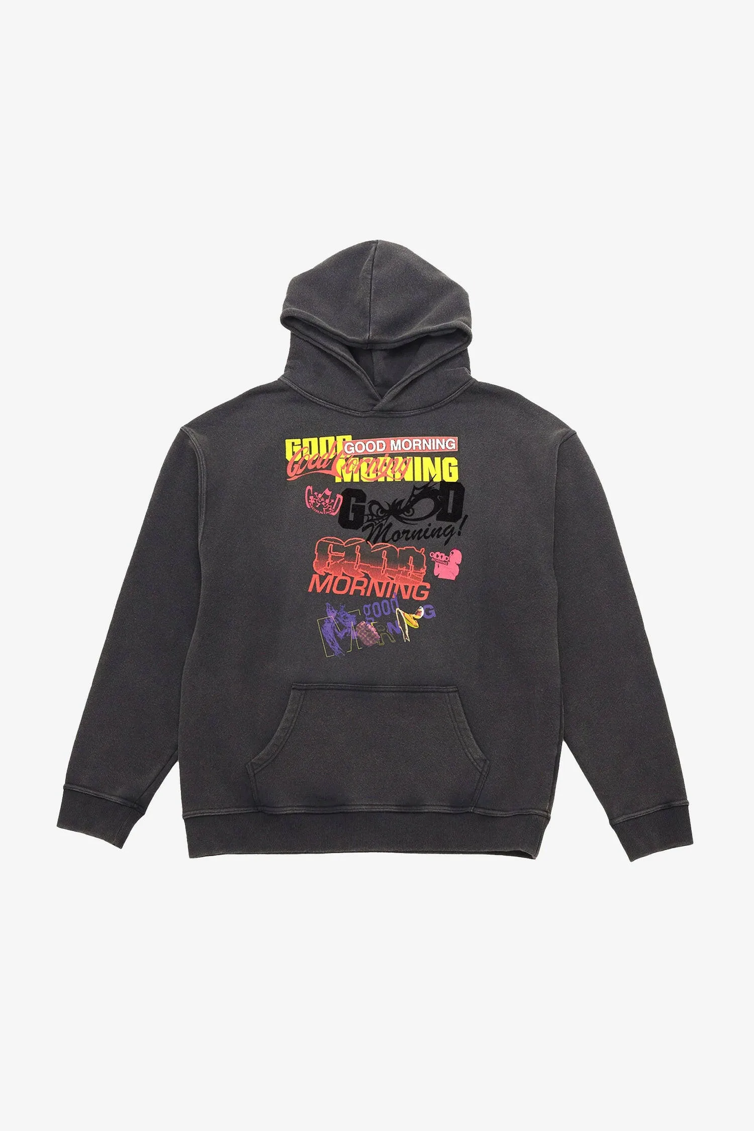 Multi Logo Fleece Hoodie