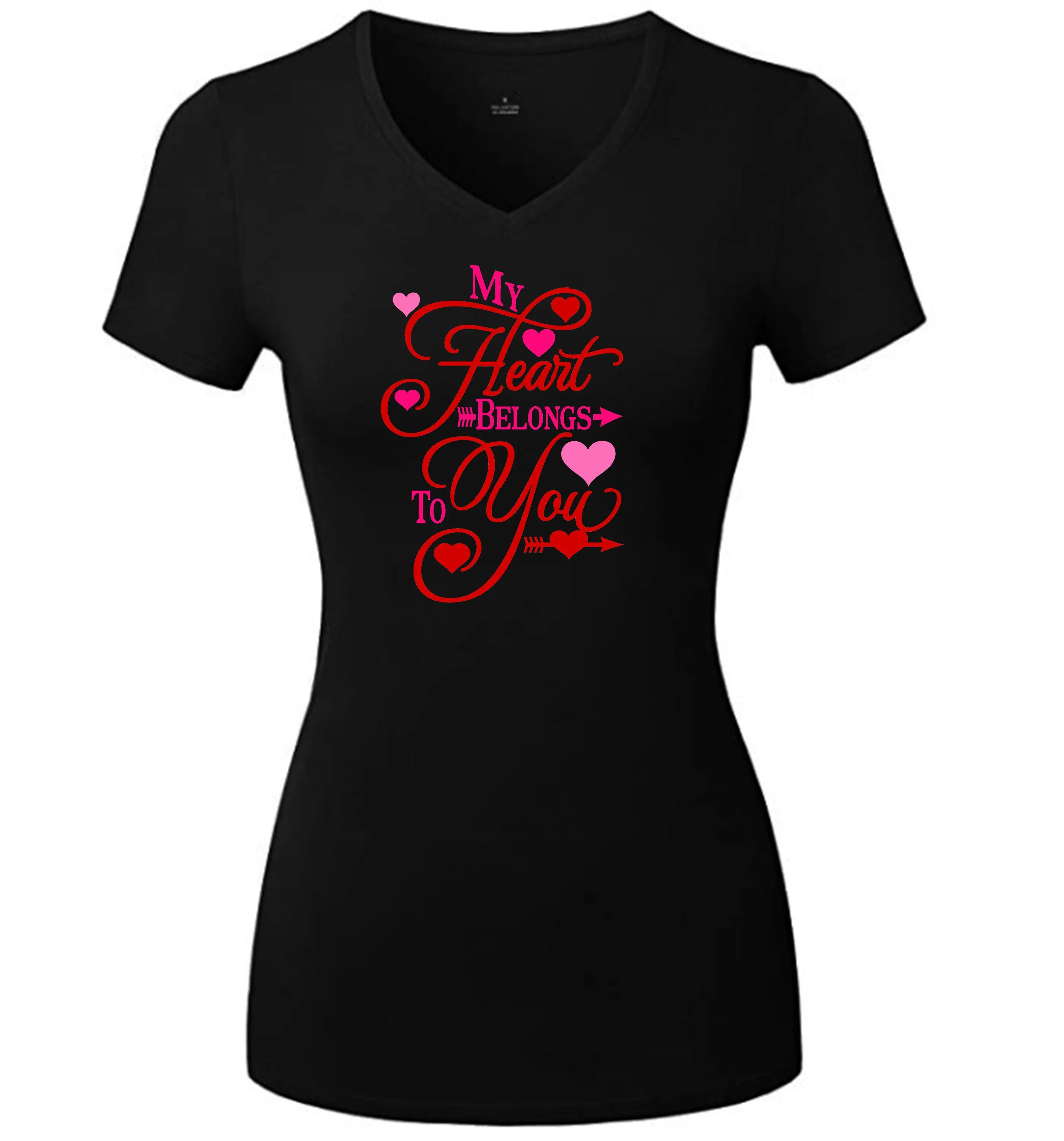 My Heart Belongs to You Valentine T Shirt