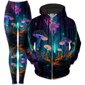 Natures Medicine Zip-Up Hoodie and Leggings Combo