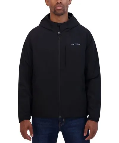 Nautica Men's Water-Resistant Transitional Hooded Jacket