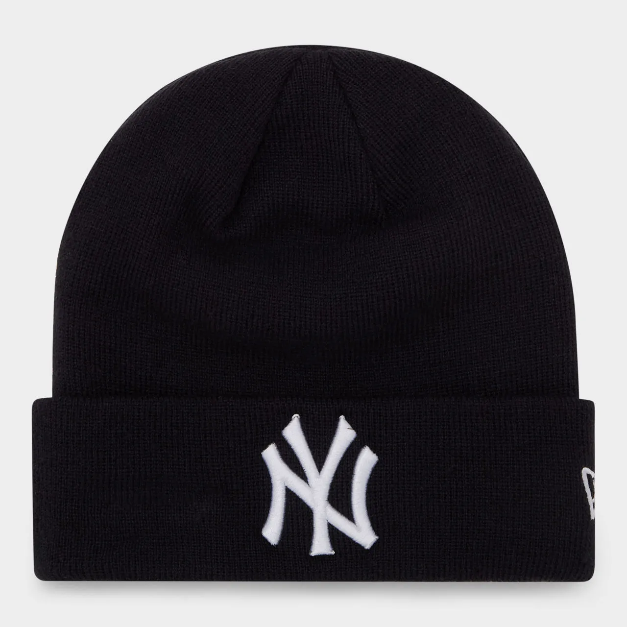 NEW ERA New York Yankees Logo Beanie Hat - NvyWht