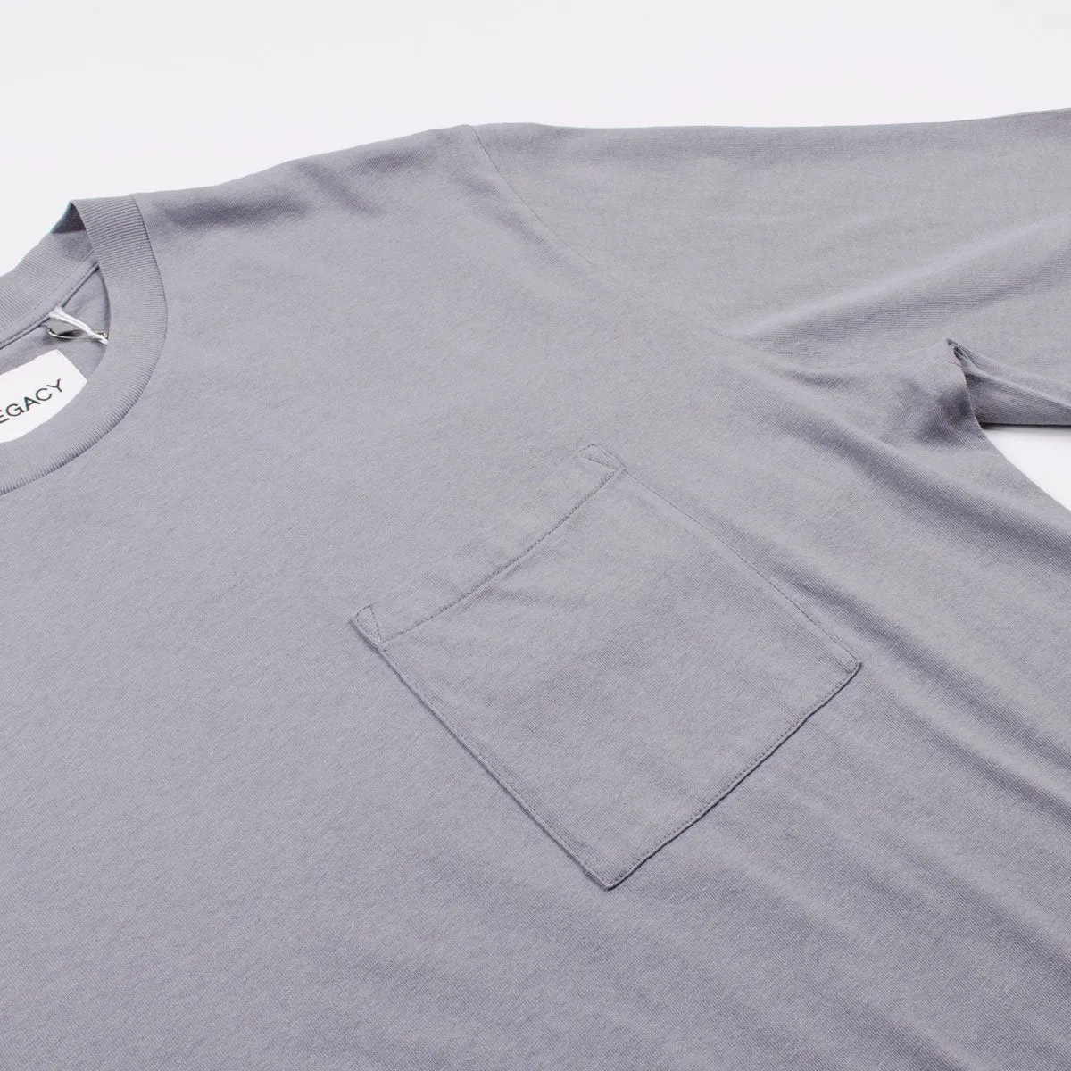 Our Legacy - Box Longsleeve T-shirt - Sky Grey Army Jersey