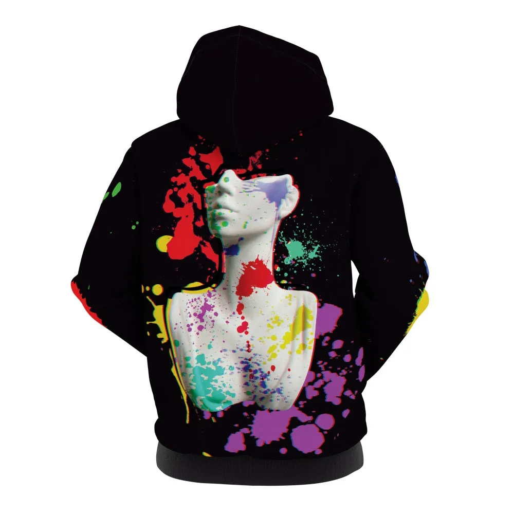 Painted Sculpture Hoodie